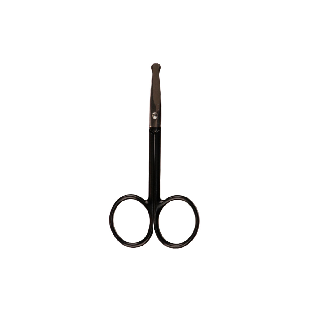 قیچی ابرو مشکی سرپهن S-088E شی رز  SH ROSE